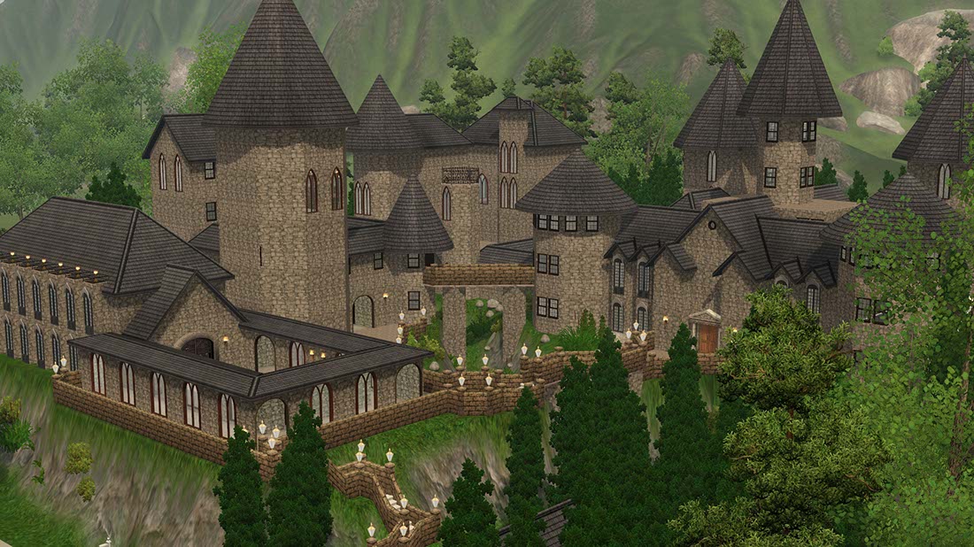 12 Beautiful Mansion Floor Plans Sims 3