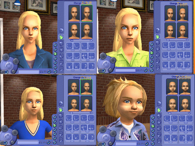 Mod The Sims - Anime Face Templates (Female)