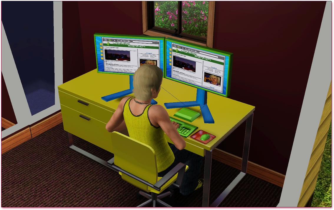 Симс играть на компьютере