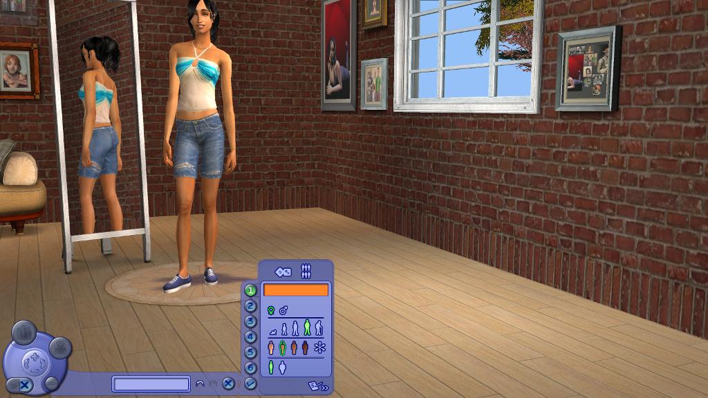 2. Sims 2 Mod: Blue Hair Glitch Fix - wide 1