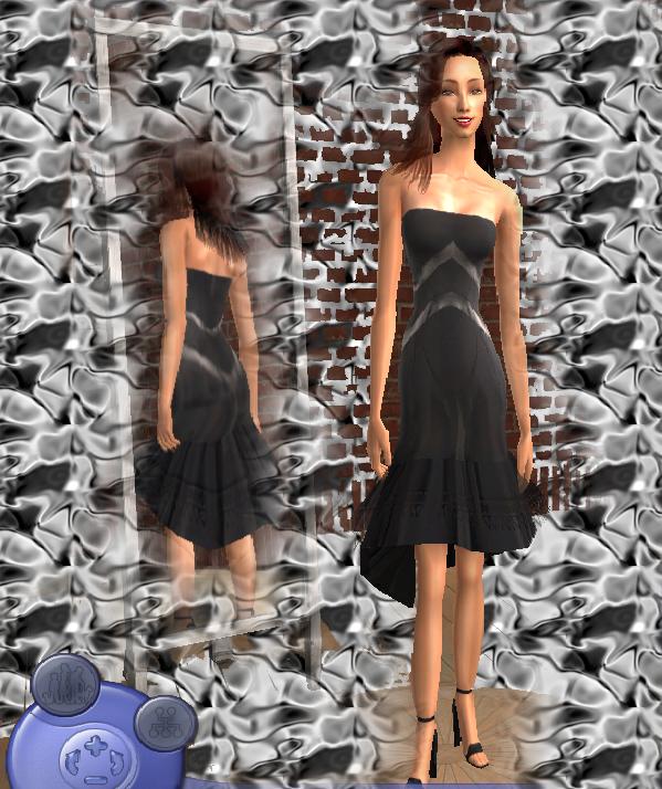 Mod The Sims - Little Black Dress Numero Uno