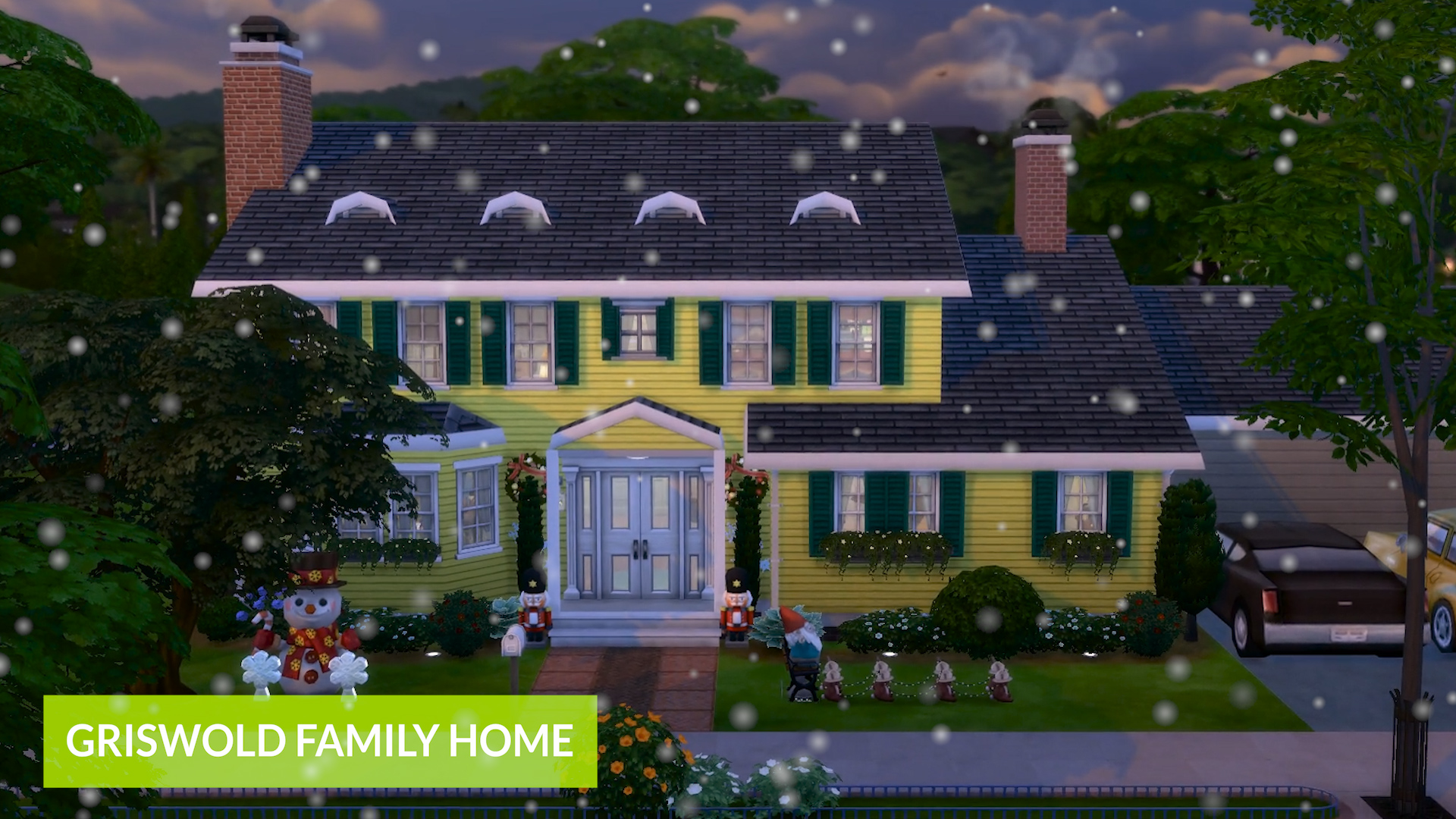 Mod The Sims Griswold Family Home Christmas Vacation 1989 TS4