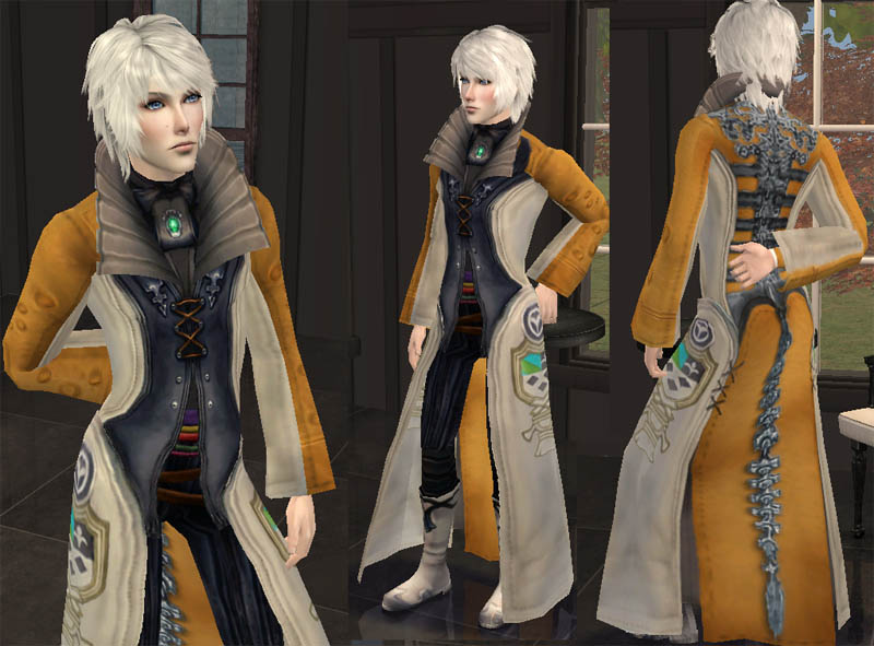 Mod The Sims Final Fantasy Xii Marquis Ondore Outfit.