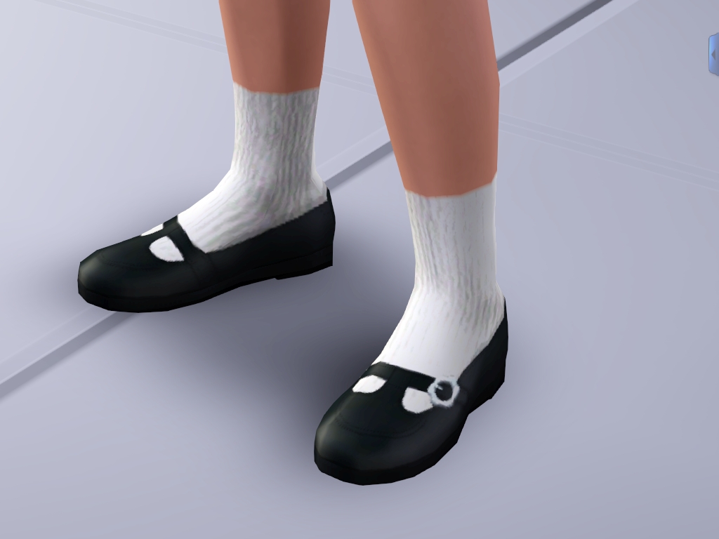 Mod The Sims - Next Chunky Flower School Shoes