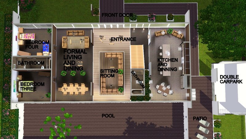 Sims 4 Family House Plans New Image House Plans 2020