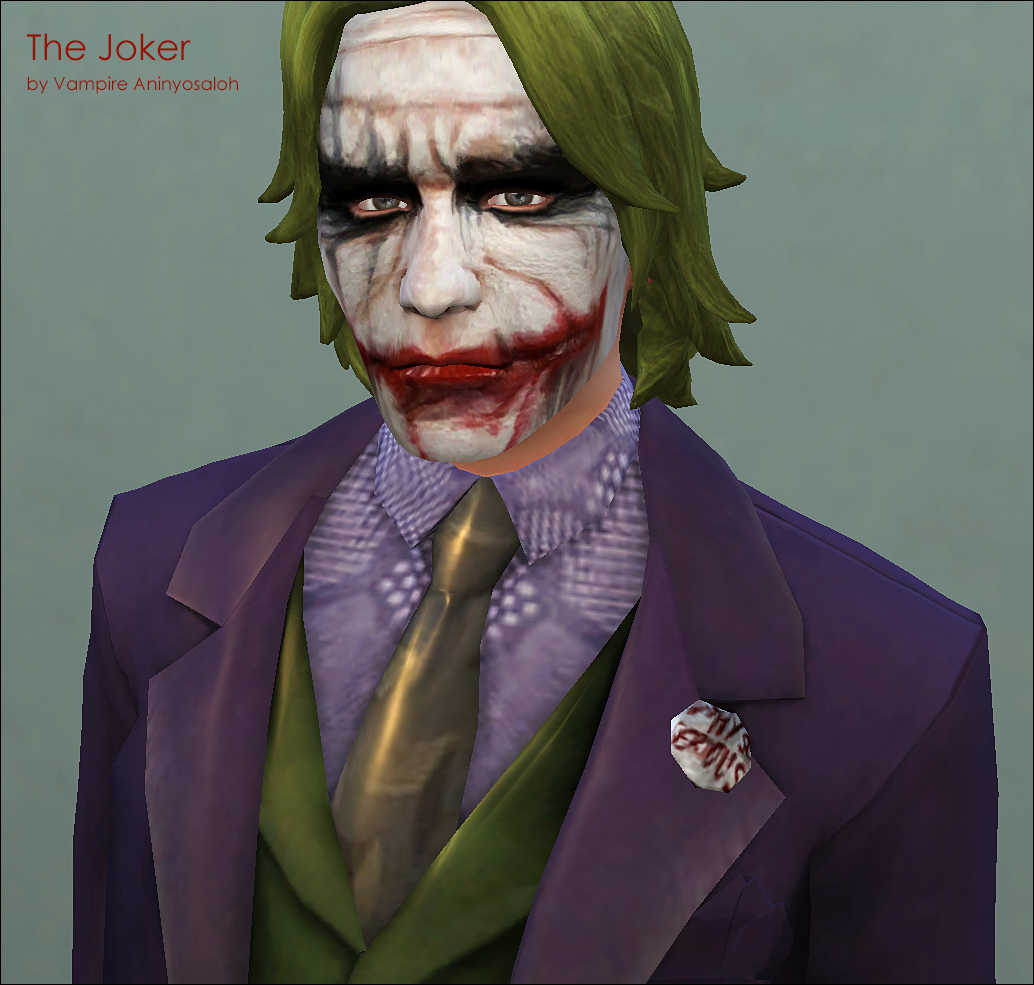 Sims 4 Cc Joker Facepaint - vrogue.co