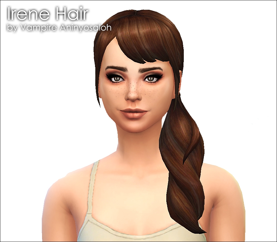 Mod The Sims - Irene Hair -NEW MESH-