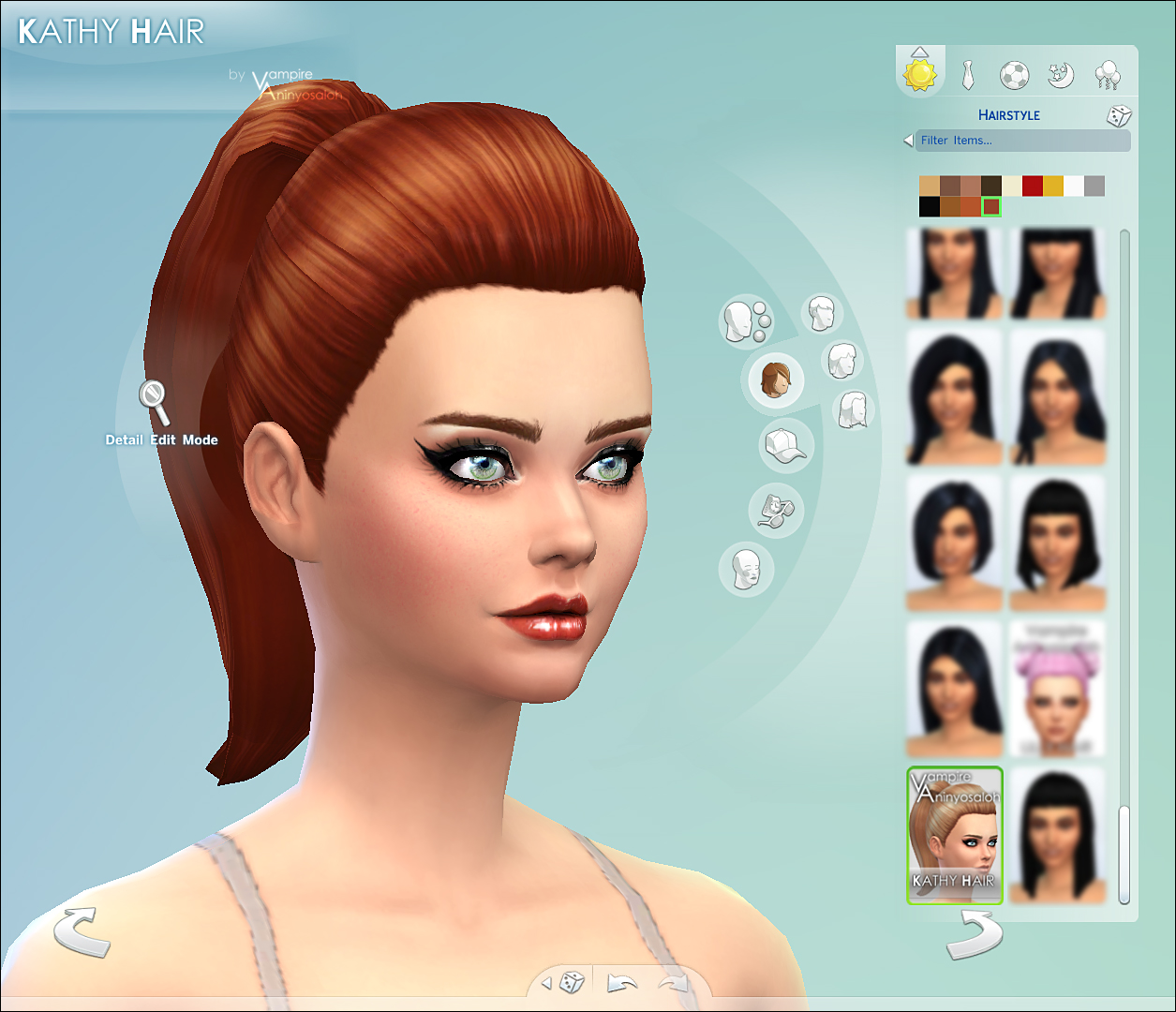 Mod The Sims - Kathy Hair -NEW MESH-