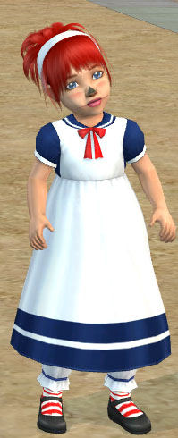 Mod The Sims Raggedy Ann Toddler