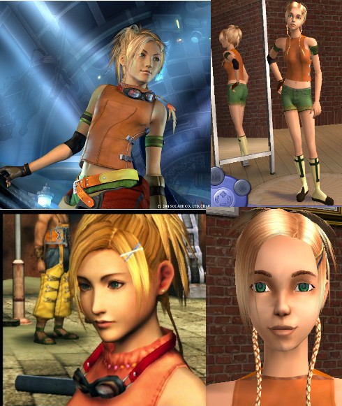 Mod The Sims Rikku From Ff10