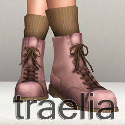 Mod The Sims - Boots 3Dsockified for A/YA/T females!