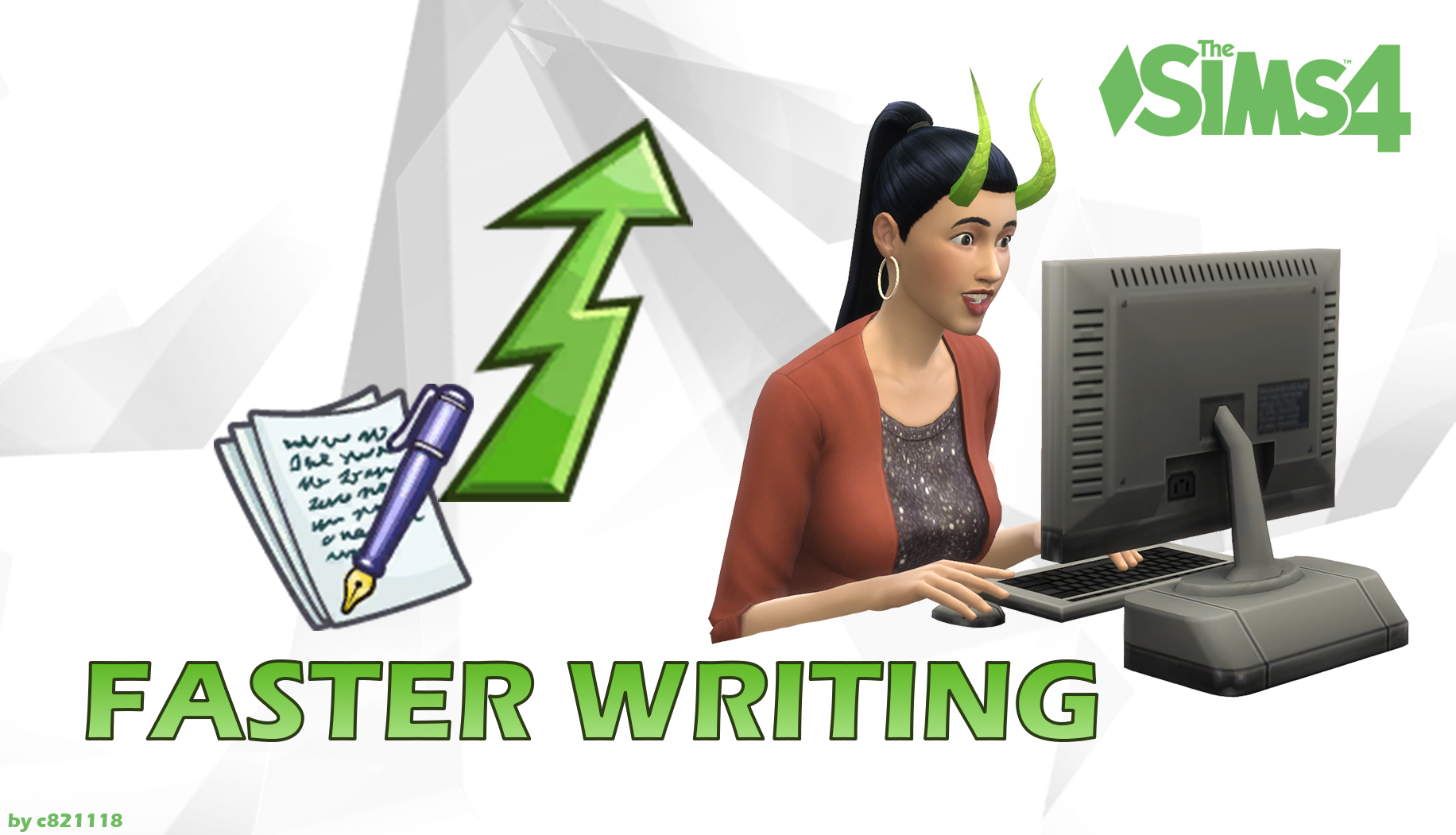 Mod The Sims - Faster Writing (24244.24244): faster244x, 24x or instant
