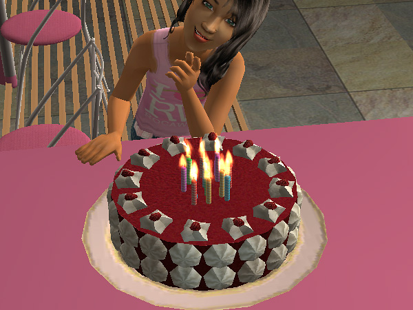 Mod The Sims - Two 'celebrate anytime' birthday cakes