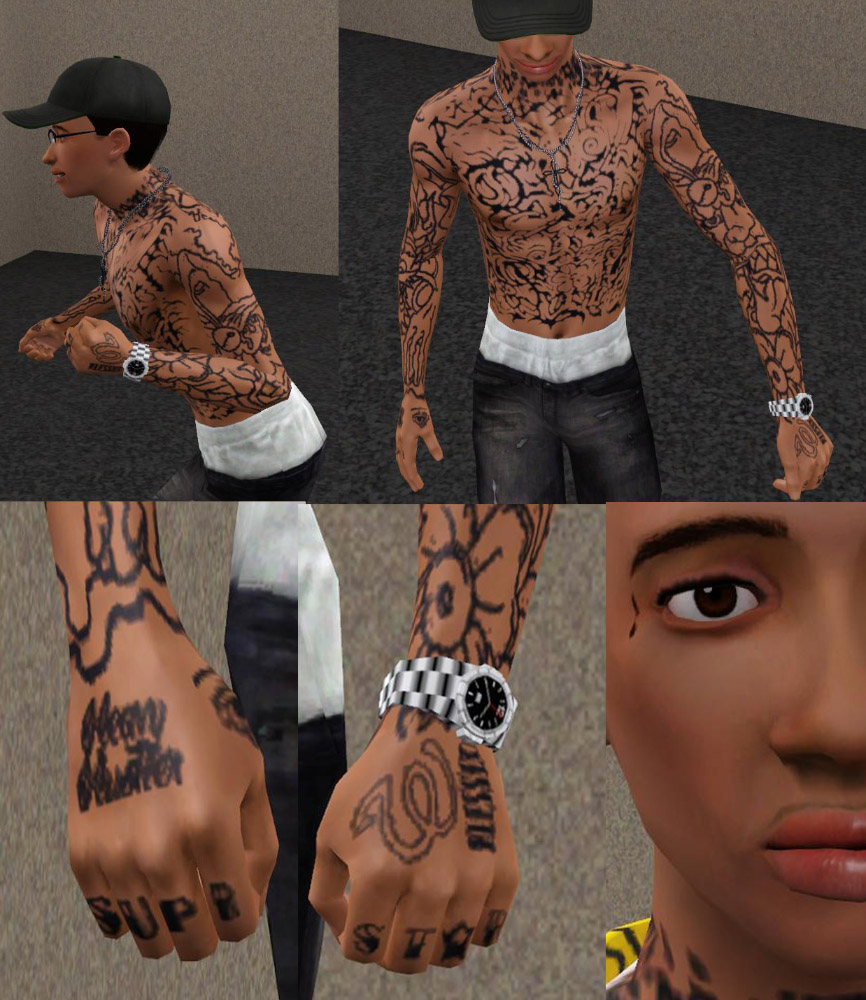 Wiz khalifa tattoos
