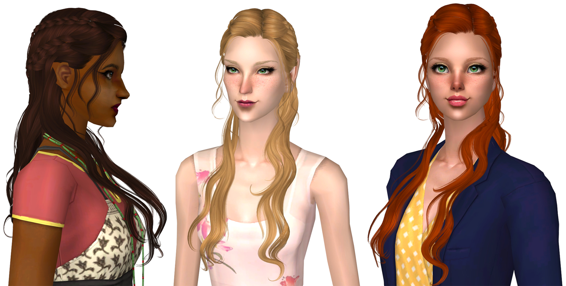 Mod The Sims - High Fashion Necklaces - 2 Styles
