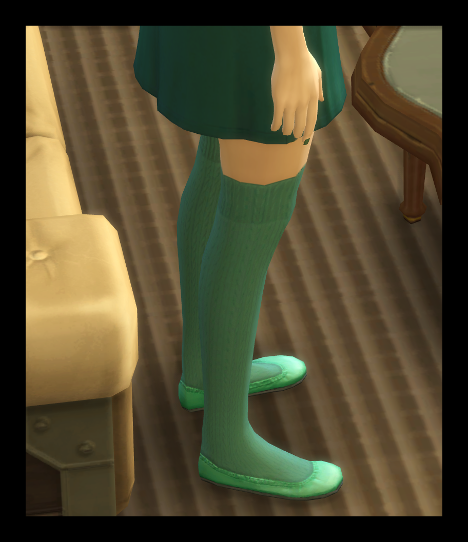 Mod The Sims - Above the Knee Socks - Knits - 39 Colours