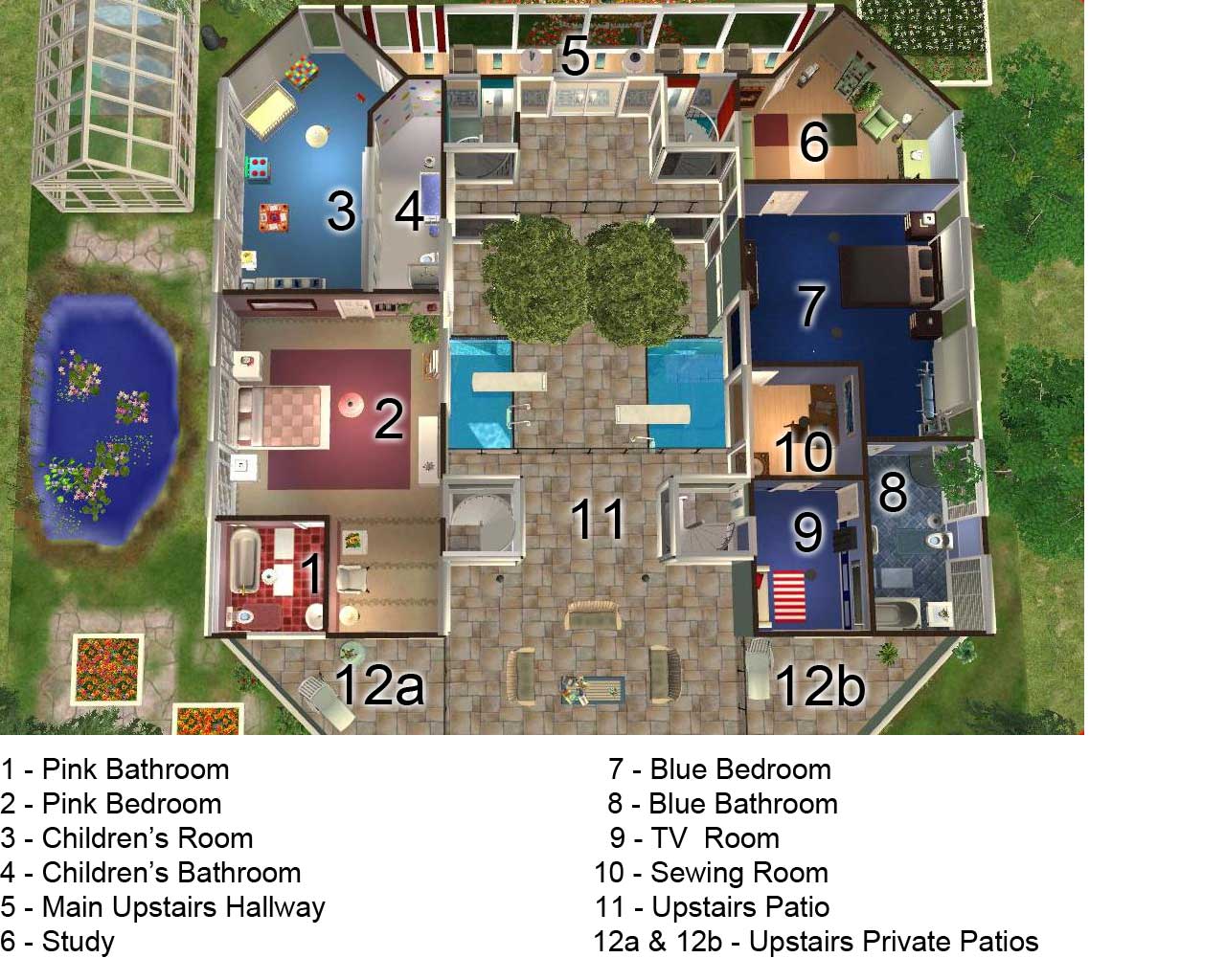 Mod The Sims - Elemental Eco House by Elizabella