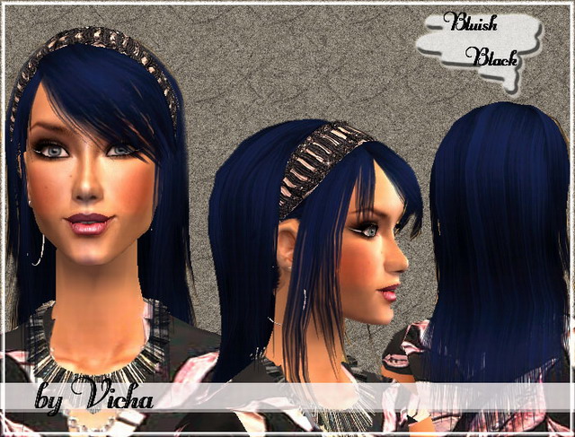 Mod The Sims - Recolours of XM Sims Hair #48 - by Vicha