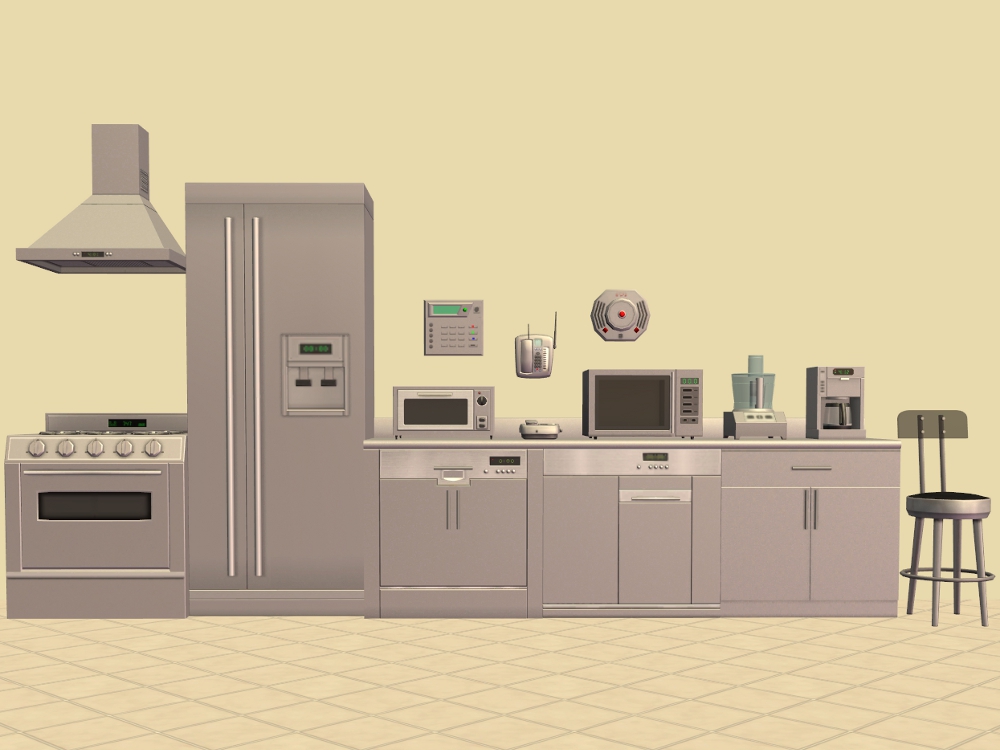 sims 2 kitchen and bath appliance recolors