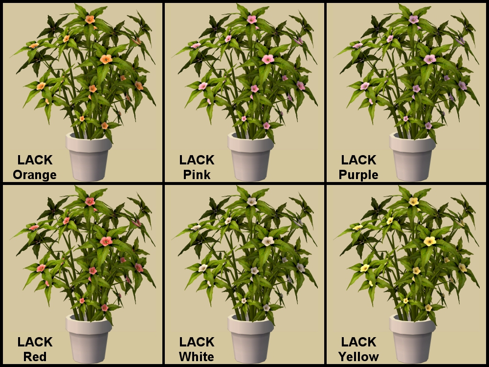 Mod The Sims - Buyable Hydroponic Plant and Pot Recolours