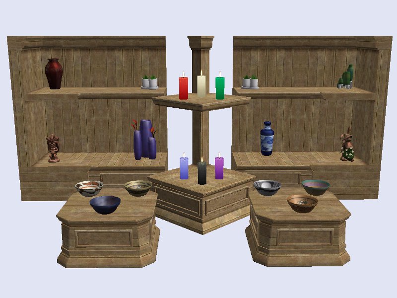 Mod The Sims - 'OFB' Shelf Recolours