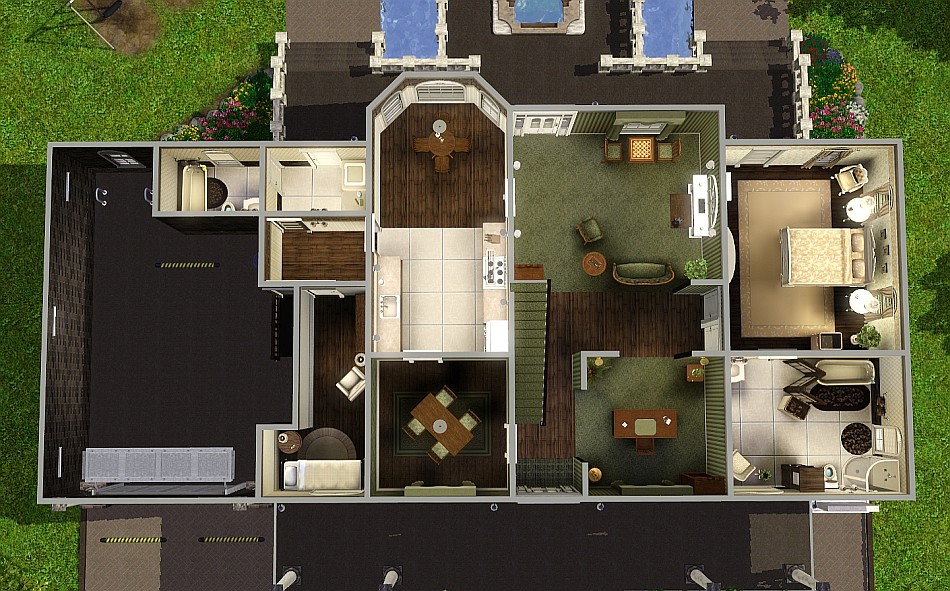 buket Dempsey Slumkvarter Mod The Sims - Brown Sugar: A Generation House