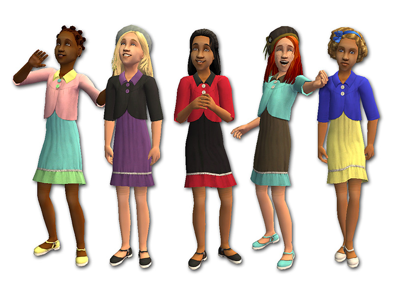 Mod The Sims - Dress & Bolero