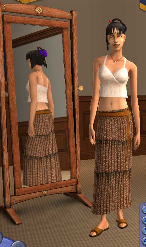 Mod The Sims Peasant Skirt
