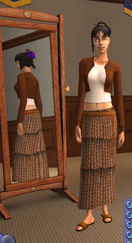 Mod The Sims Peasant Skirt