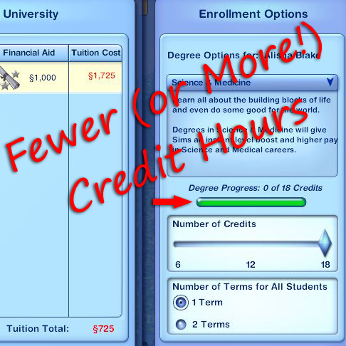 Mod The Sims - Shorter University Degrees [MOVED]
