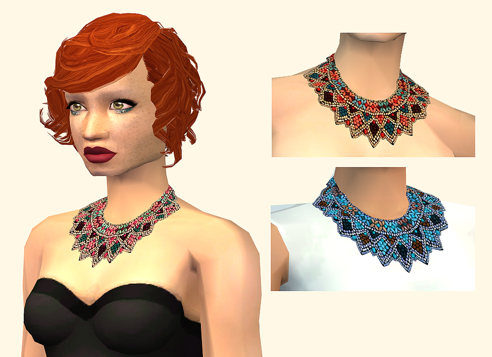 Stealthic Genesis Hair Recolor v2 - mesh needed for Sims 4