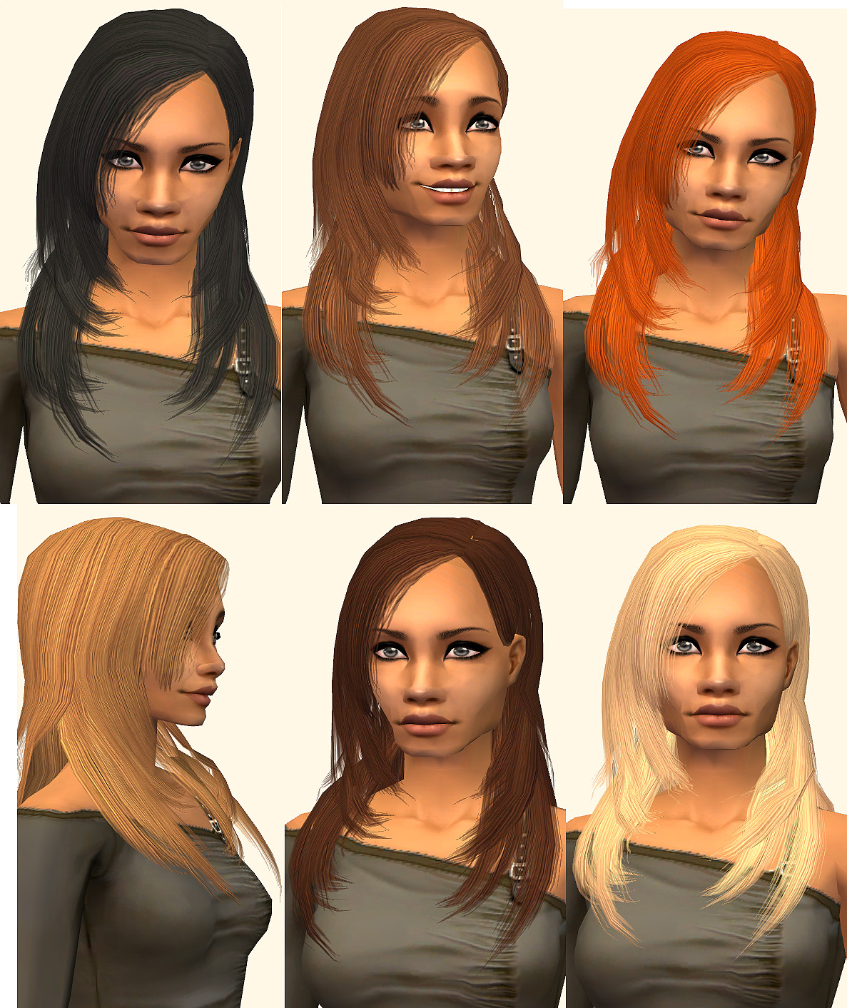 hairstyles black girls sims mods｜TikTok Search