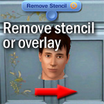 Mod The Sims - Remove stencils/overlays from build/buy/CAS objects in game  (edited 01/16/2014)
