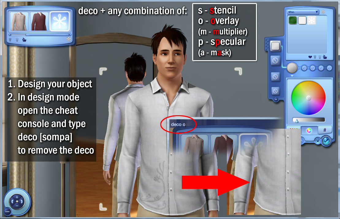 The Sims 3 Cheats - Build and Buy Modes 