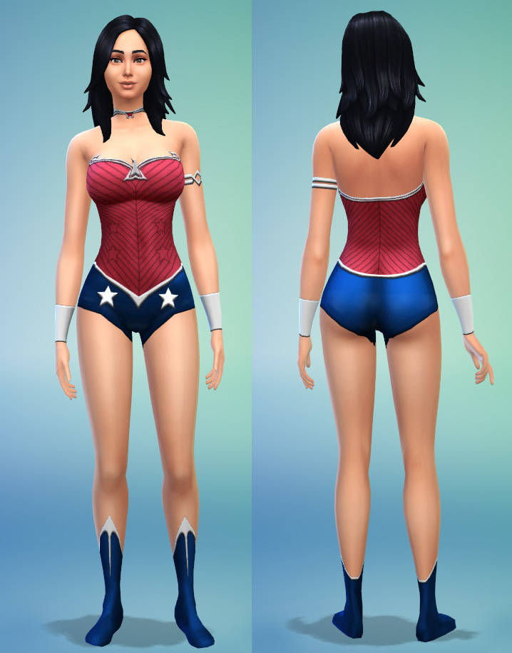 Mod The Sims - Wonder Woman (New 52)