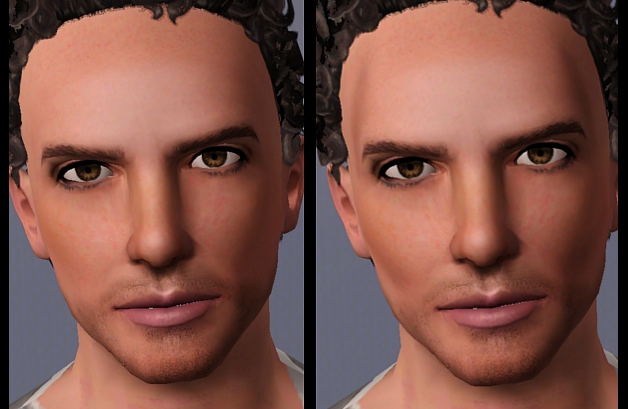 Mod The Sims - Face contouring and defining makeup