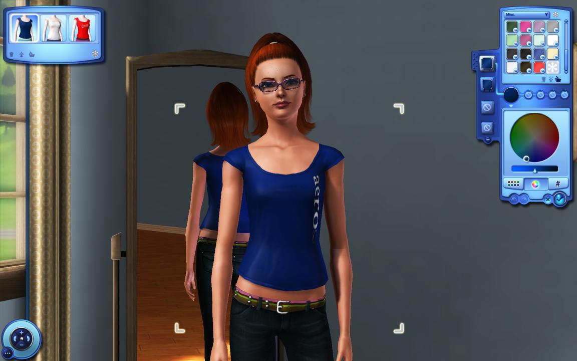 Mod The Sims - Ya-a Female Aeropostale Tees