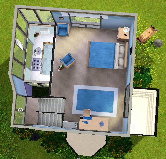 small modern house