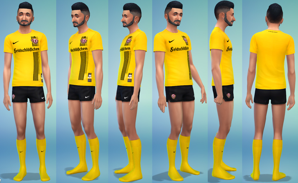Mod The Sims - DFB Germany National Team Home Jersey 2014 for male