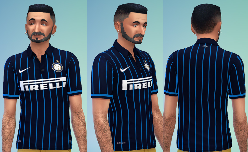 Magistraat vergaan Rally Mod The Sims - Inter Milan Home Jersey 2014/15 for male sims