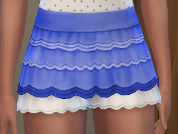 Mod The Sims - Frilly Shorts recolor