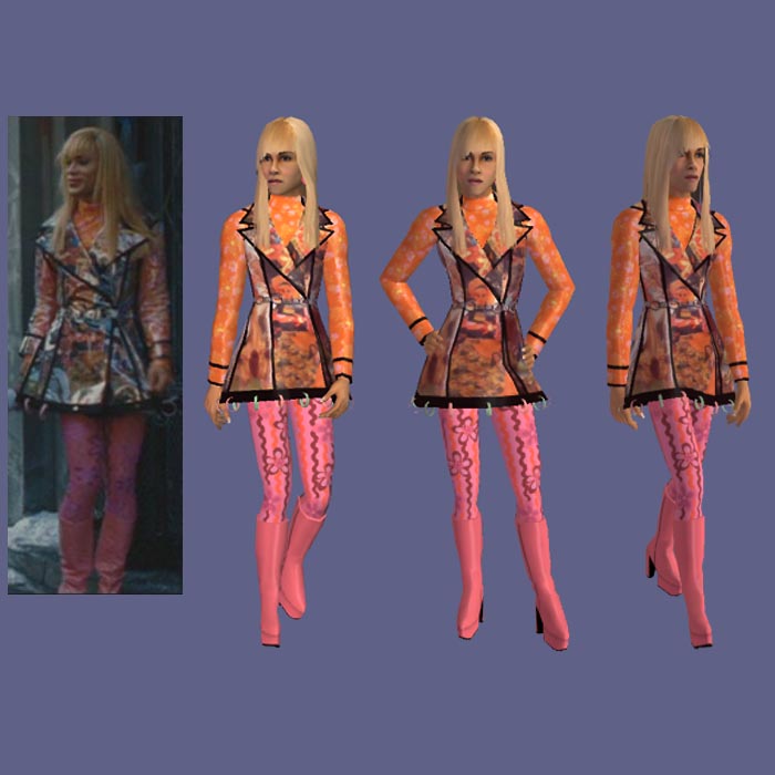 Mod The Sims Sims 4 Rent Project Angels New Years Outfit Movie