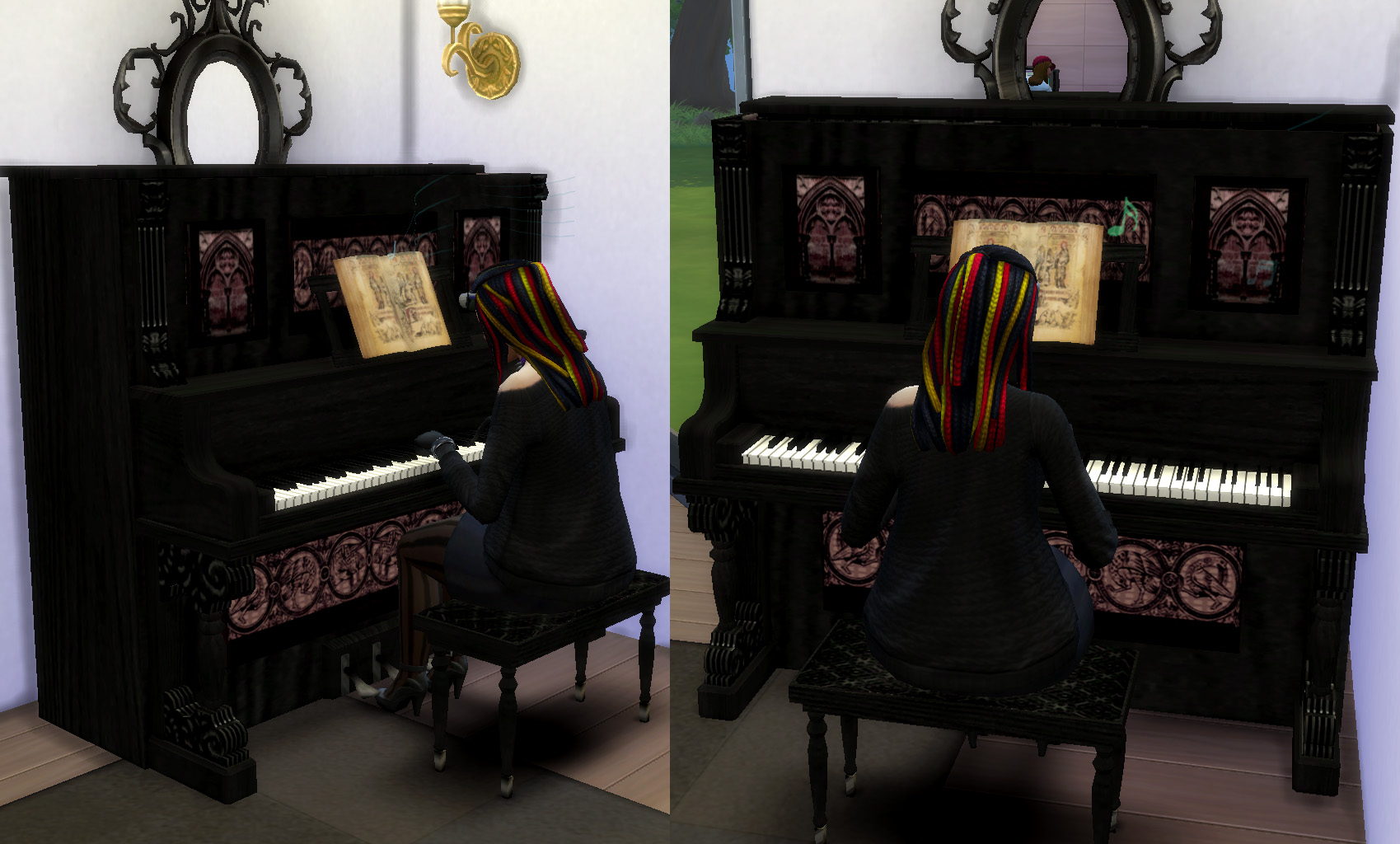 Piano (habilidade), The Sims Wiki