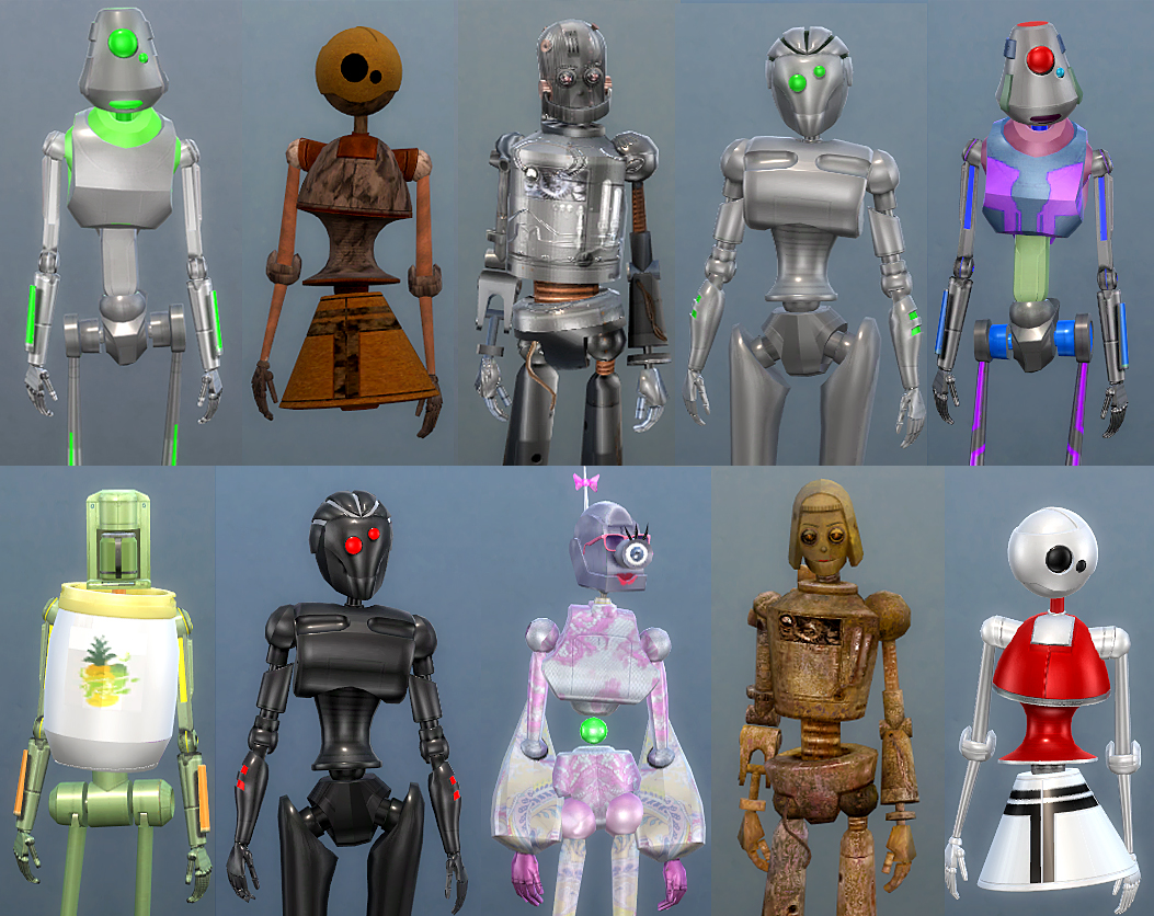The Sims Robots