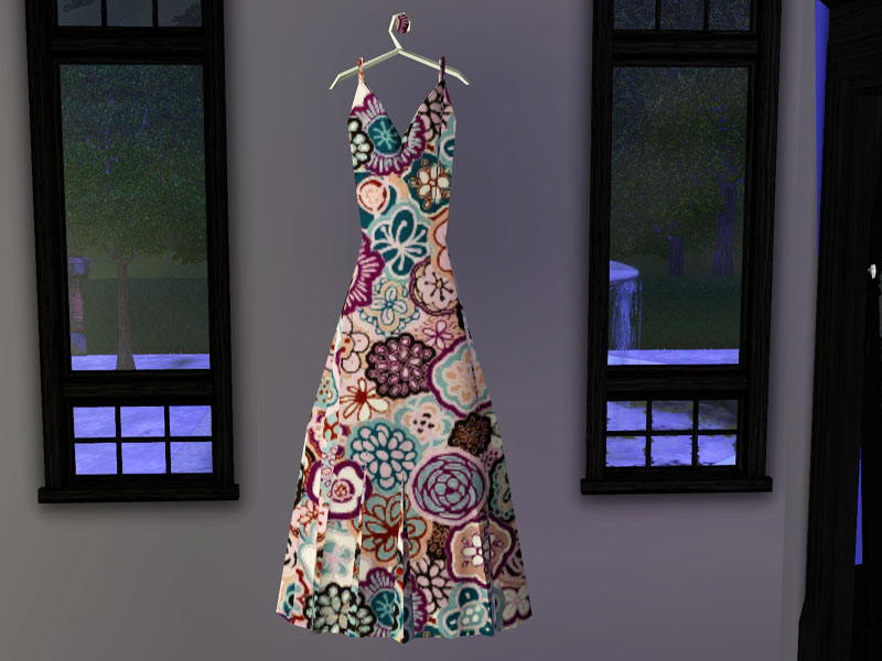 Mod The Sims - Decorative Dress Conversion