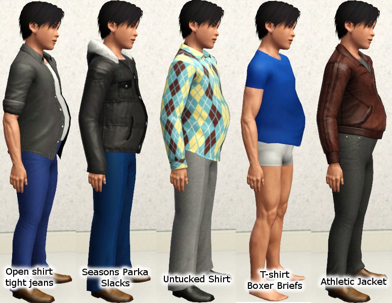 the sims 3 male maternity clothes