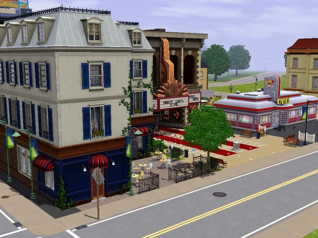 Mod The Sims - Centretown Community Lot