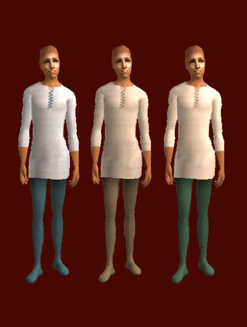 Mod The Sims - Medieval Braies Undergarments for Males