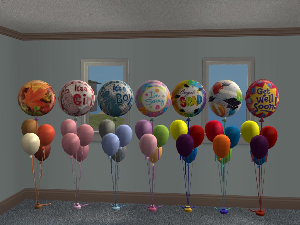 Mod The Sims All Occasions Balloons