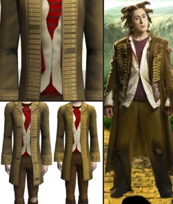 Mod The Sims - Tin Man - Two Versions of Glitch's Coat
